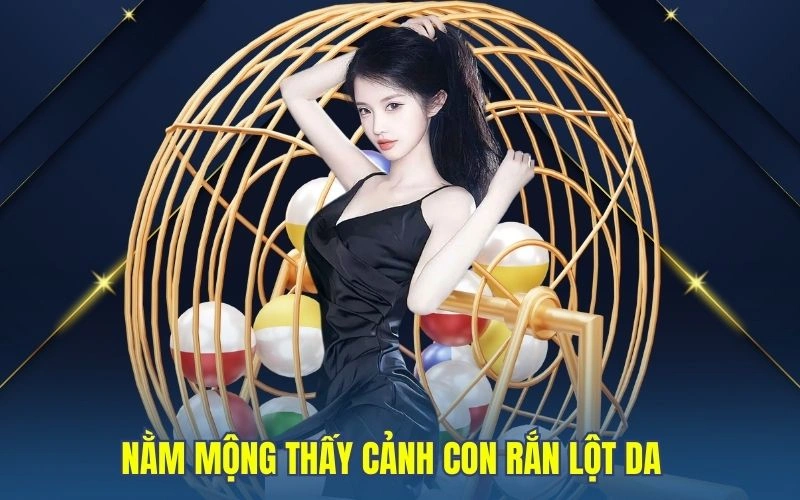 Nằm mộng thấy cảnh con rắn lột da 